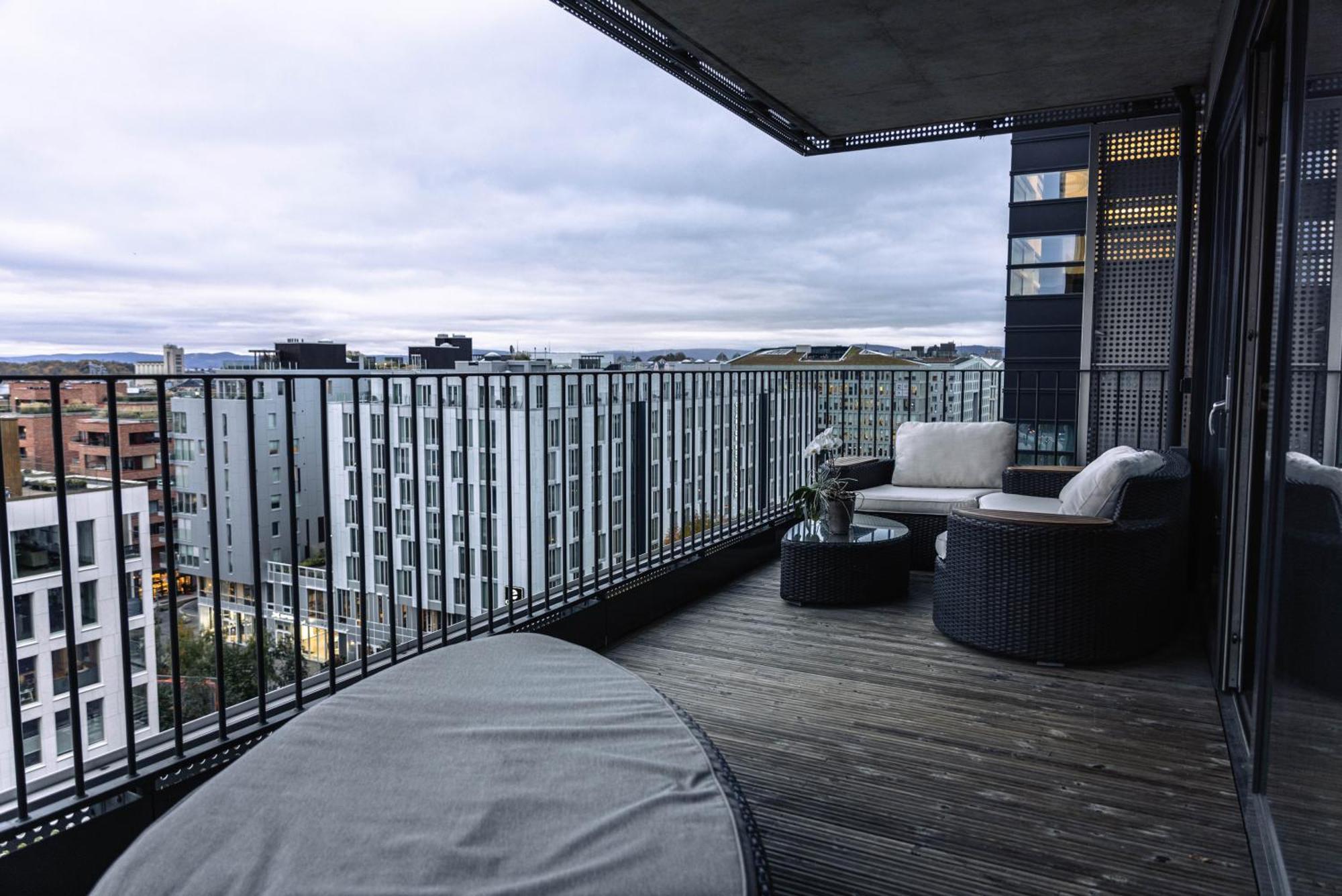 Spacious Modern 3Br Apartment At Central Oslo Barcode 外观 照片