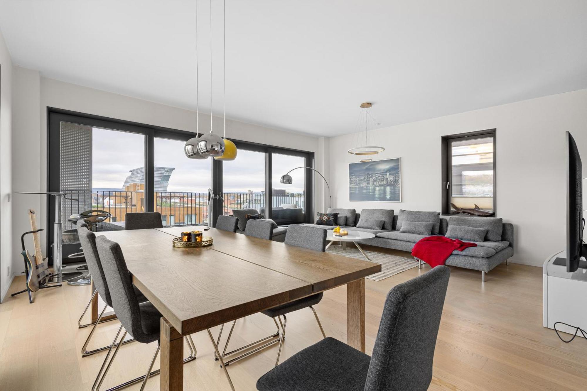 Spacious Modern 3Br Apartment At Central Oslo Barcode 外观 照片