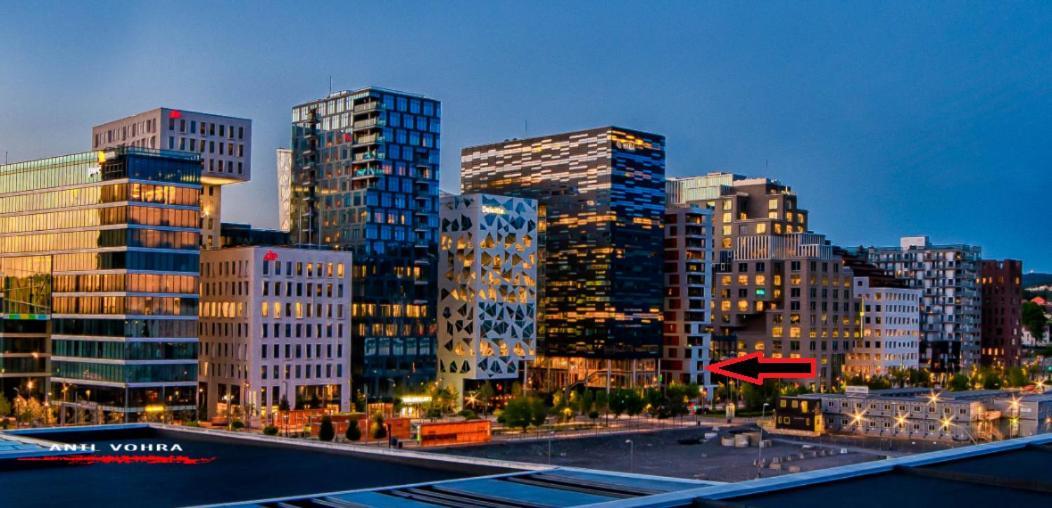 Spacious Modern 3Br Apartment At Central Oslo Barcode 外观 照片